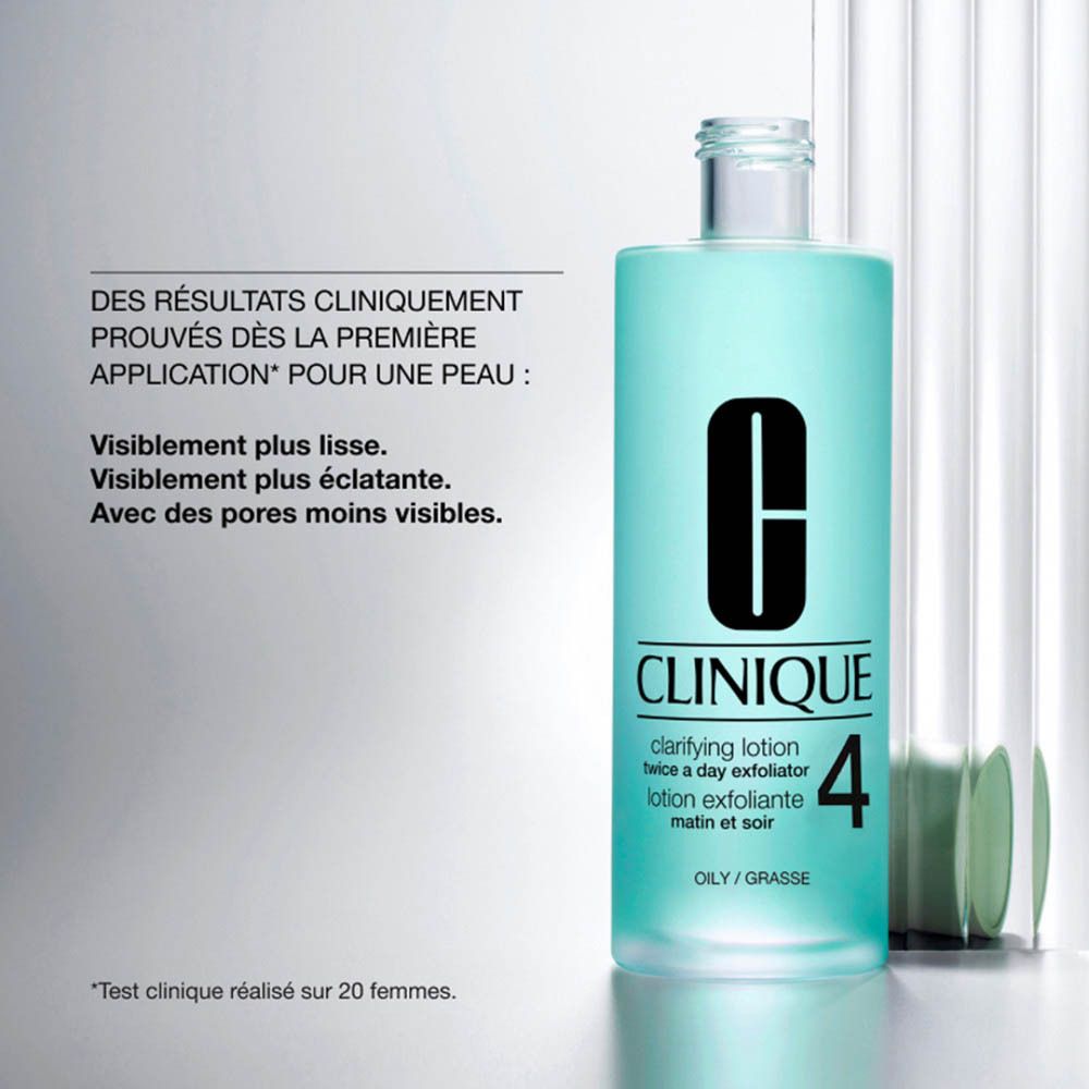 Clinique Clarifying Lotion 4 in einer Flasche.