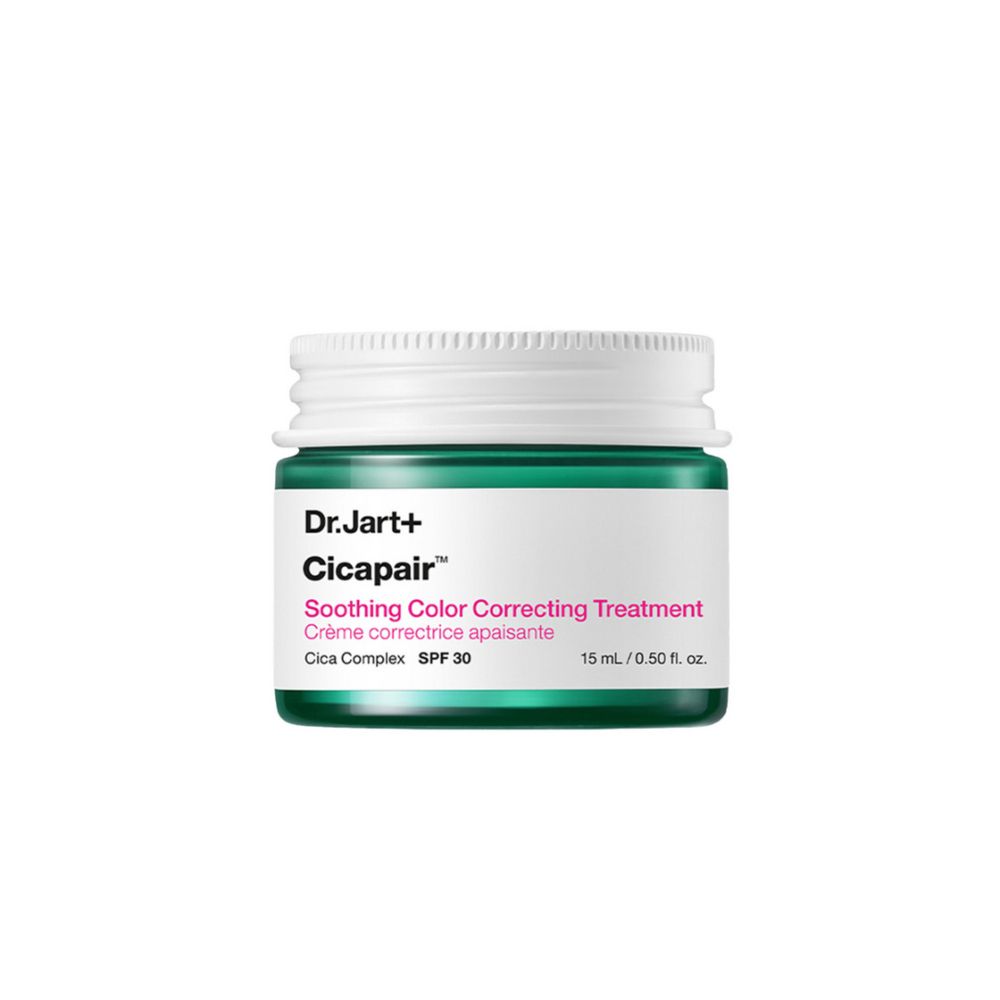 Dr. Jart+ Cicapair™ Umverpackung mit Produktnamen und SPF 30 Angabe.