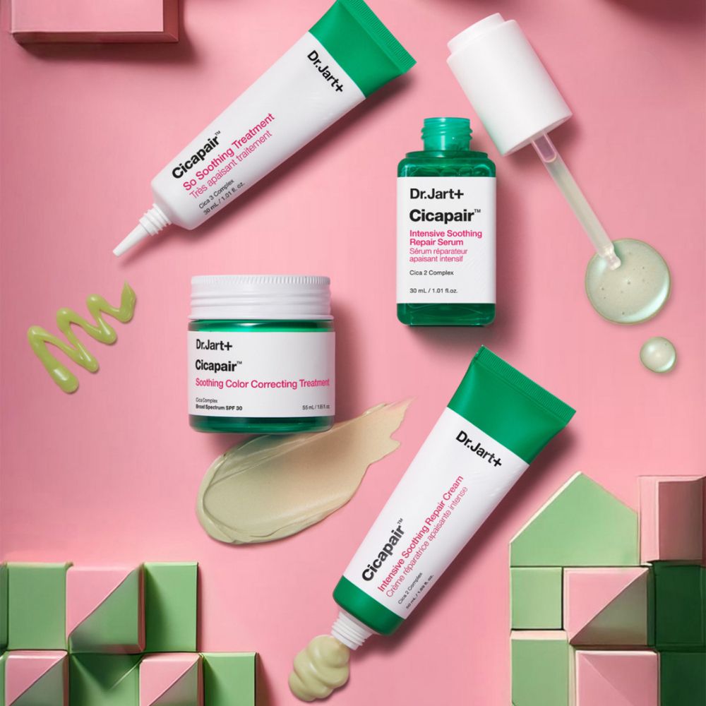 Boîte Dr. Jart+ Cicapair™ avec nom du produit et indication SPF 30.