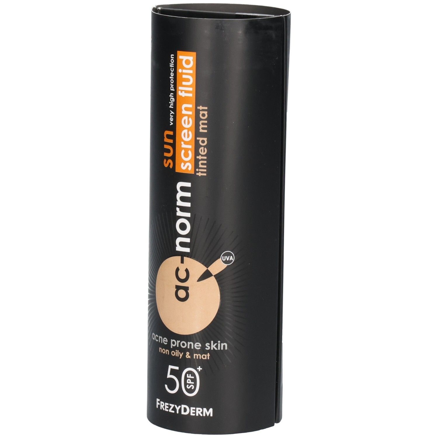 Frezyderm Ac-Norm getönte Sonnencreme, SPF 50+, für unreine Haut, mattierend.