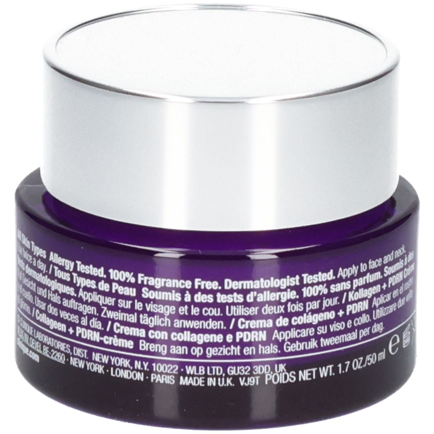 Clinique Smart Clinical Repair Tiegel, Seite mit Produktinformationen.
