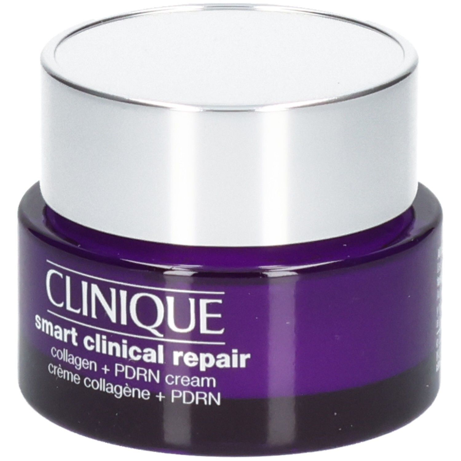 Clinique Smart Clinical Repair Tiegel mit silbernem Deckel.