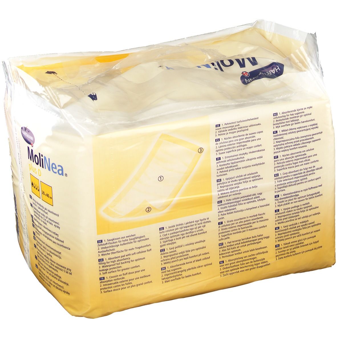 MoliNea ® plus D Saugkissen 20 cm x 40 cm
