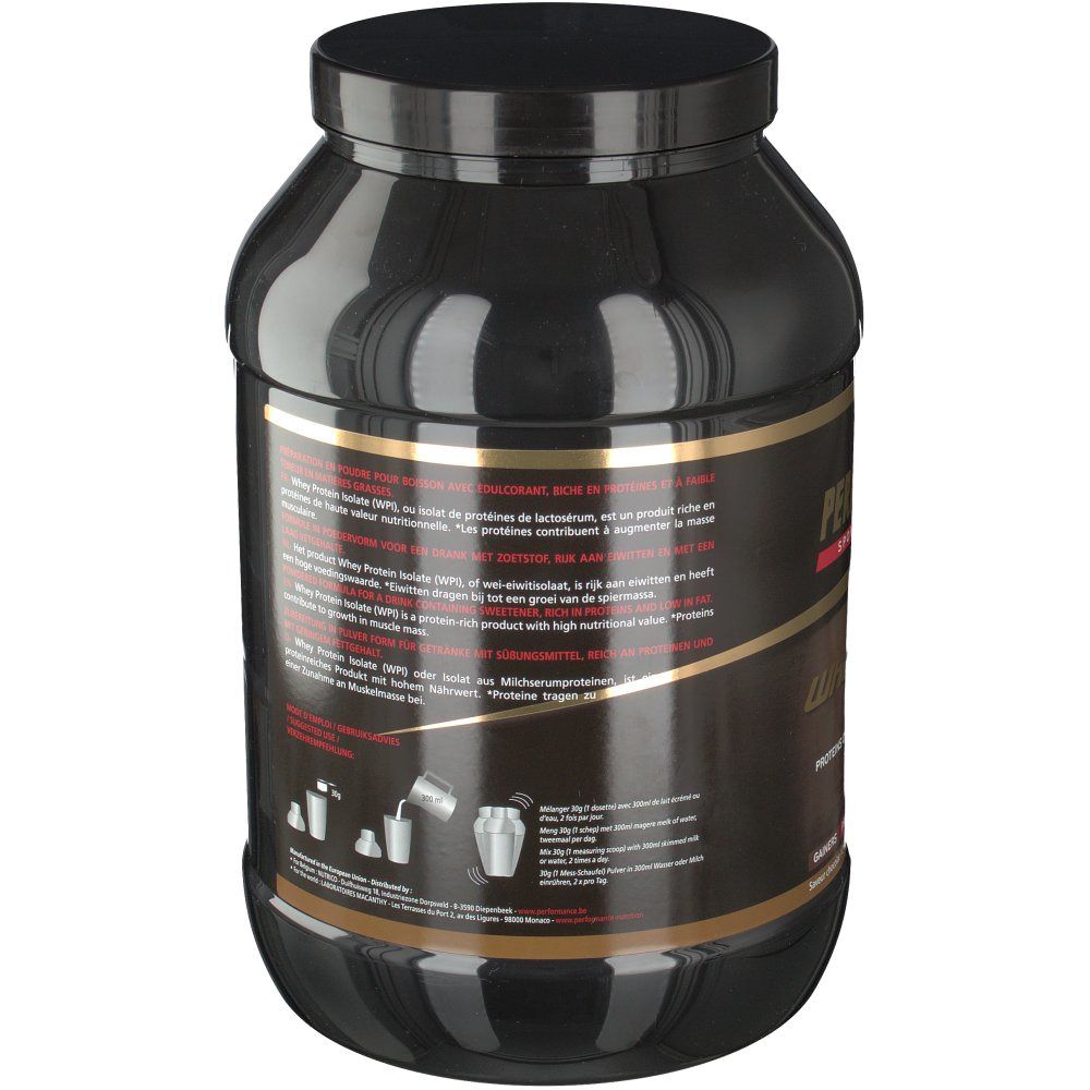 Performance Whey Protein Isolate Schokolade