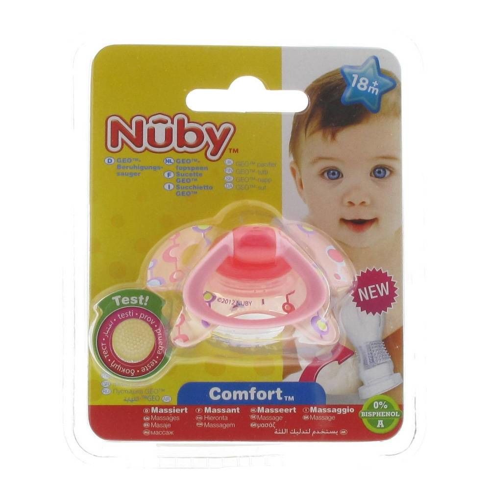 Nuby™ GEO™ Orthodontischer Beruhigungssauger +18 Monaten