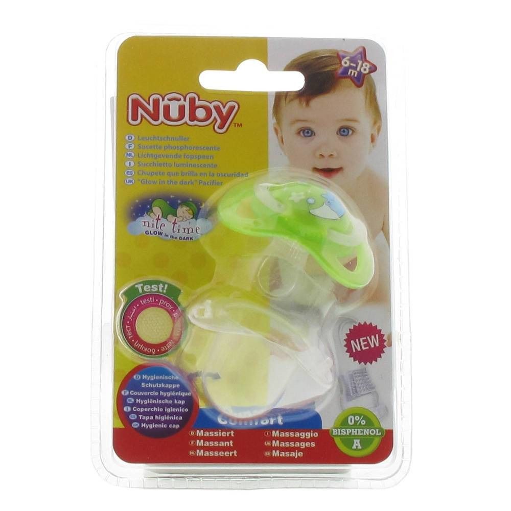 Nuby™ Comfort Leuchtschnuller 6-18m