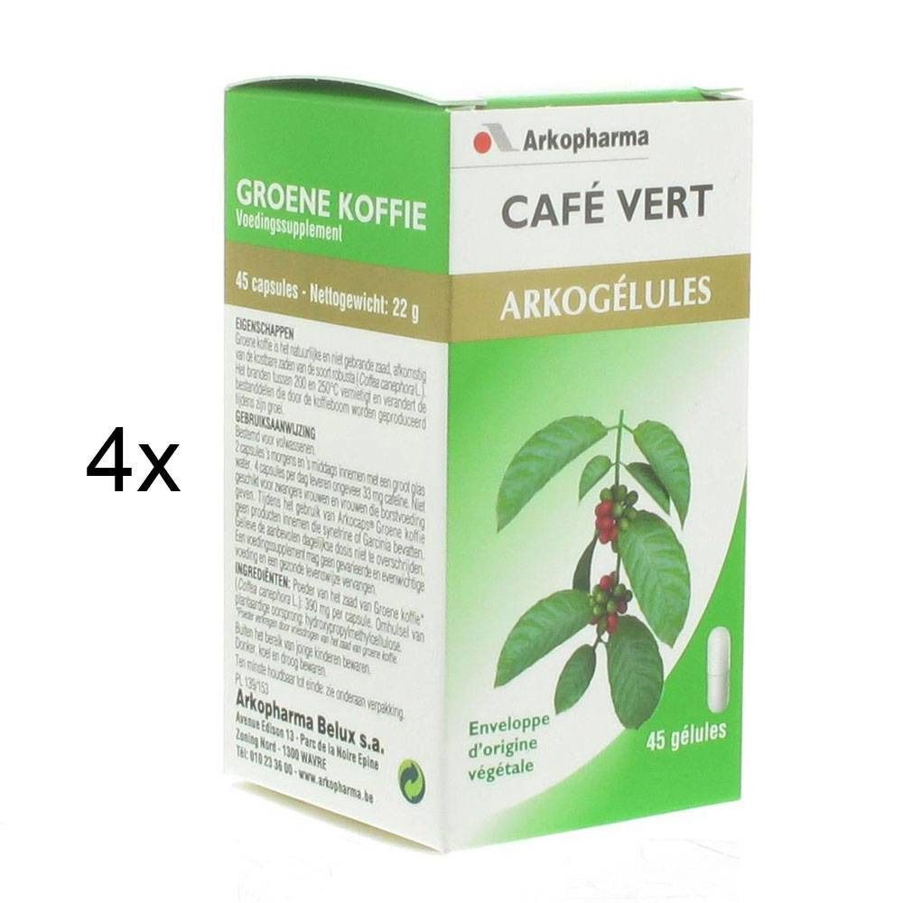Arkocaps Café Vert 3+1 GRATUIT