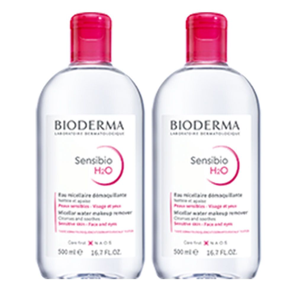 BIODERMA Sensibio H2O 4-in-1 Mizellen-Reinigung Doppelpack