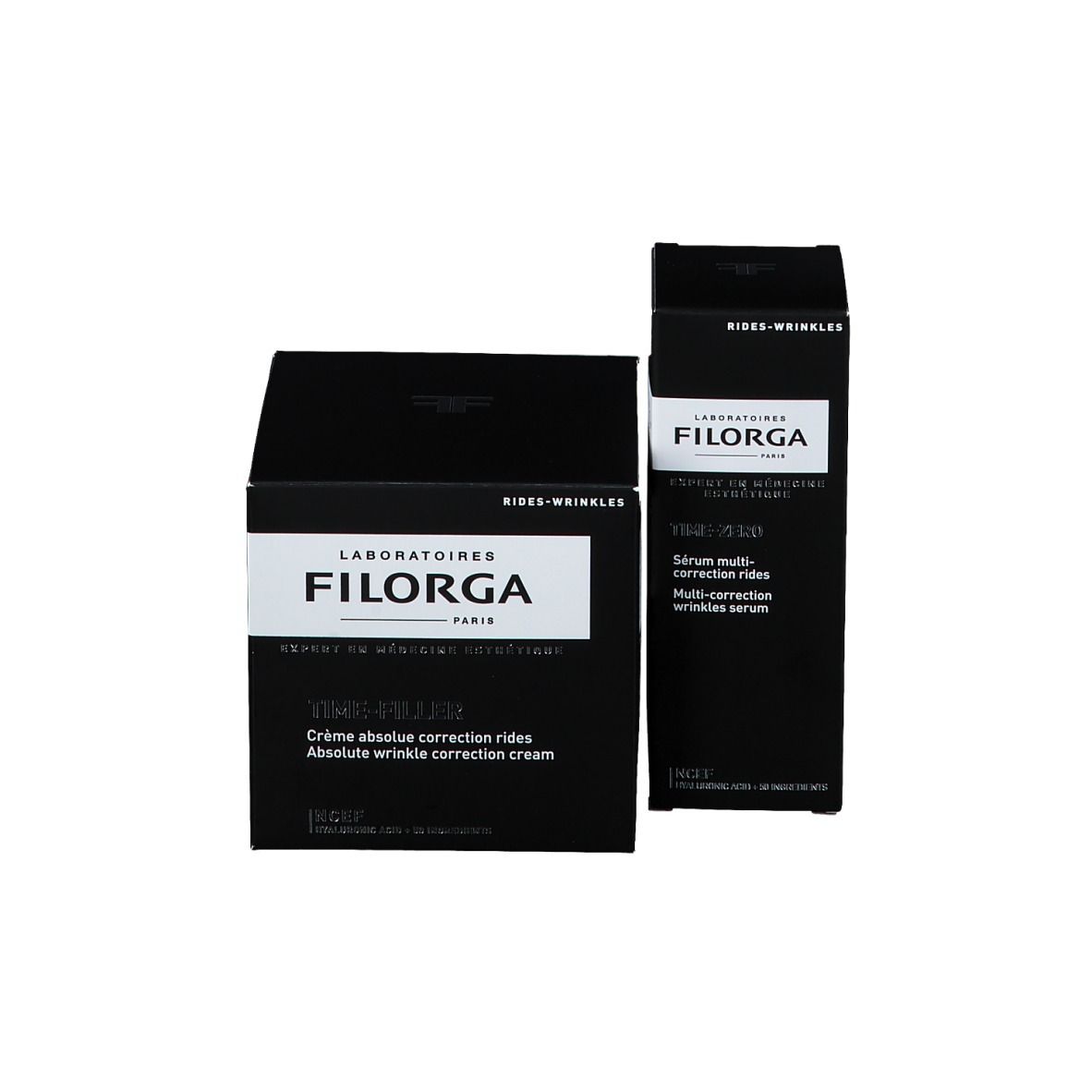 FILORGA Time-Filler Crème absolue corriction ricdes + Time Zero Sérum Multi-correction rides