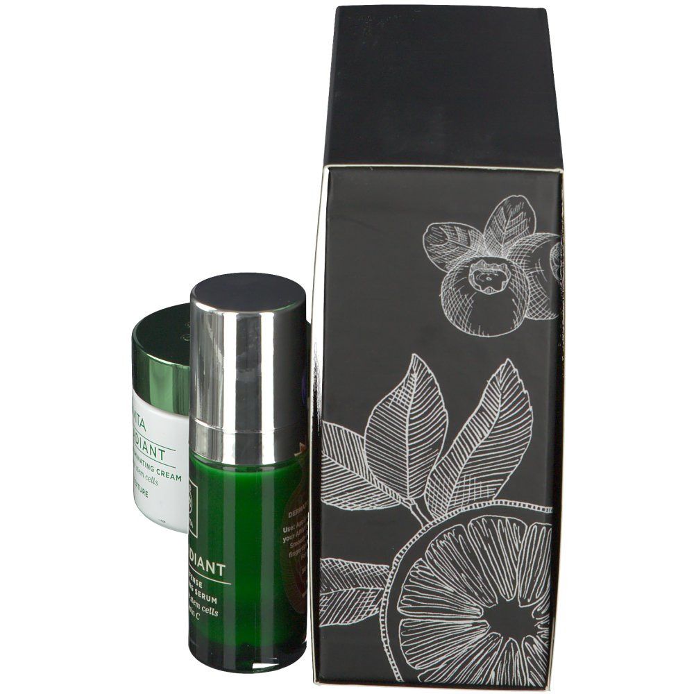 Apivita Bee Radiant Coffret Age Defense Illuminating Sérum + Crème