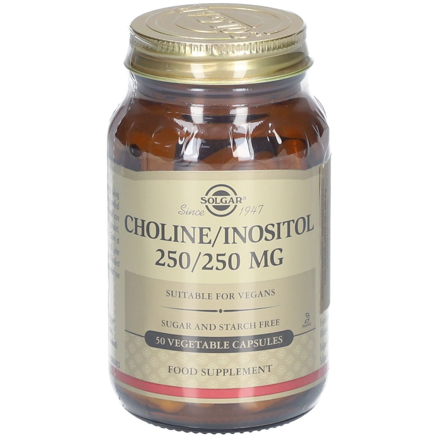 SOLGAR® Choline/Inosito 250/250 mg