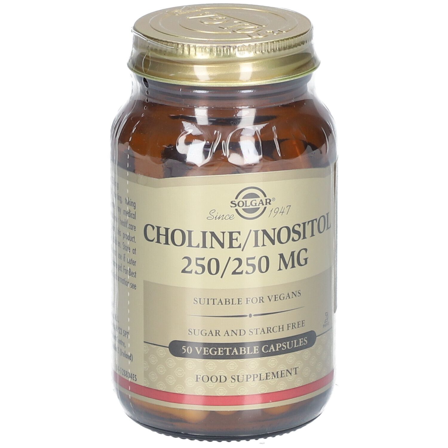 SOLGAR® Choline/Inosito 250/250 mg