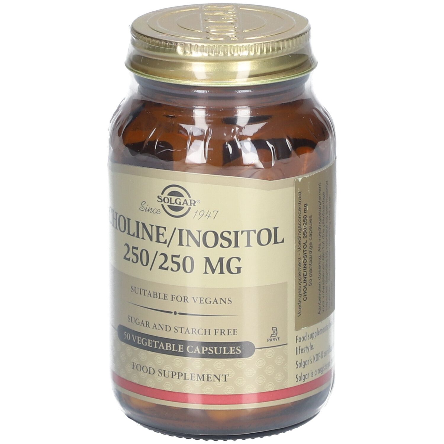 SOLGAR® Choline/Inosito 250/250 mg