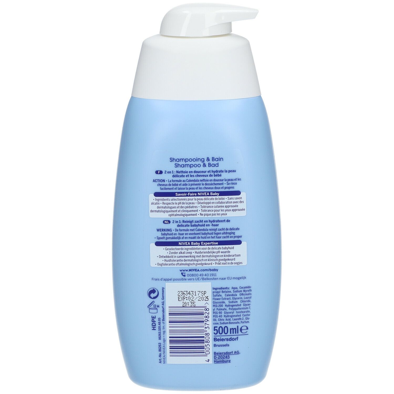 NIVEA Baby Happy Bath Shampoo und Bad