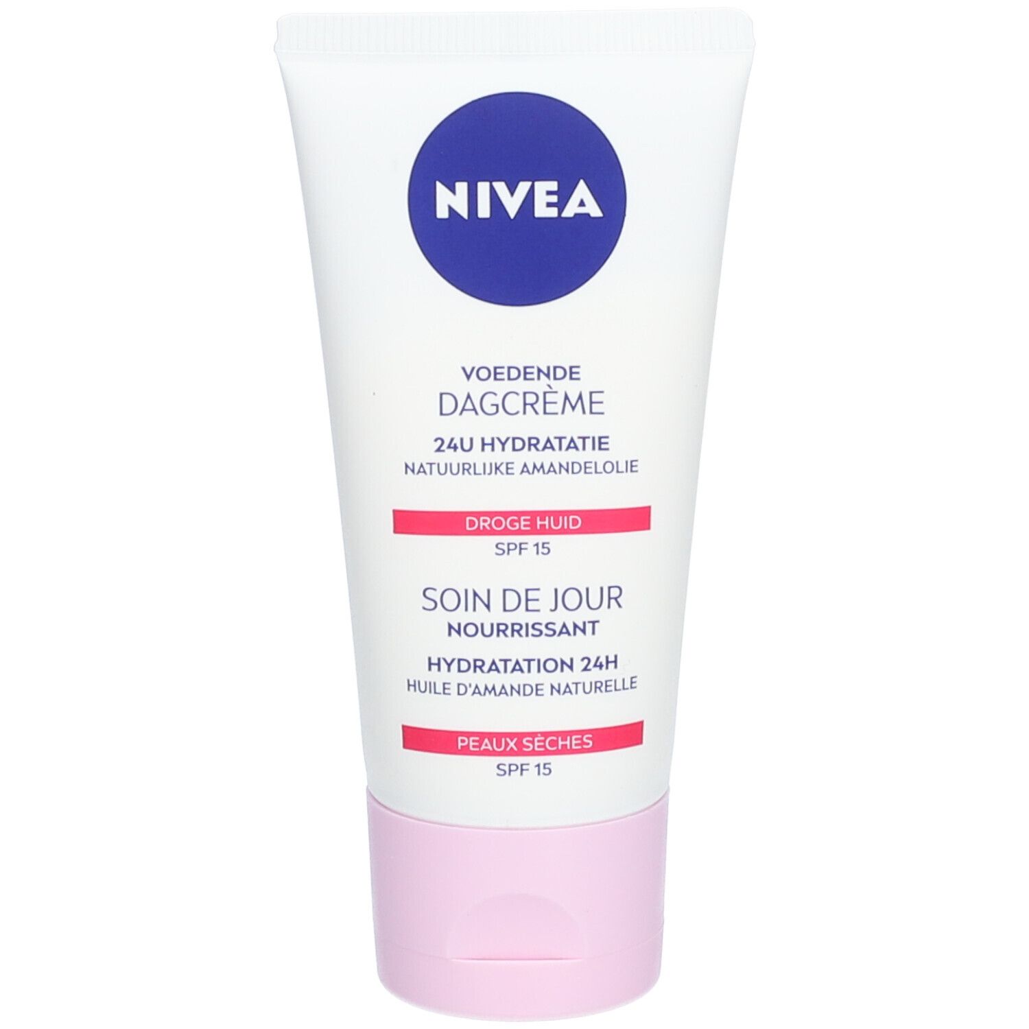 NIVEA Essentials Tagespflege Tube mit SPF15, für trockene Haut.