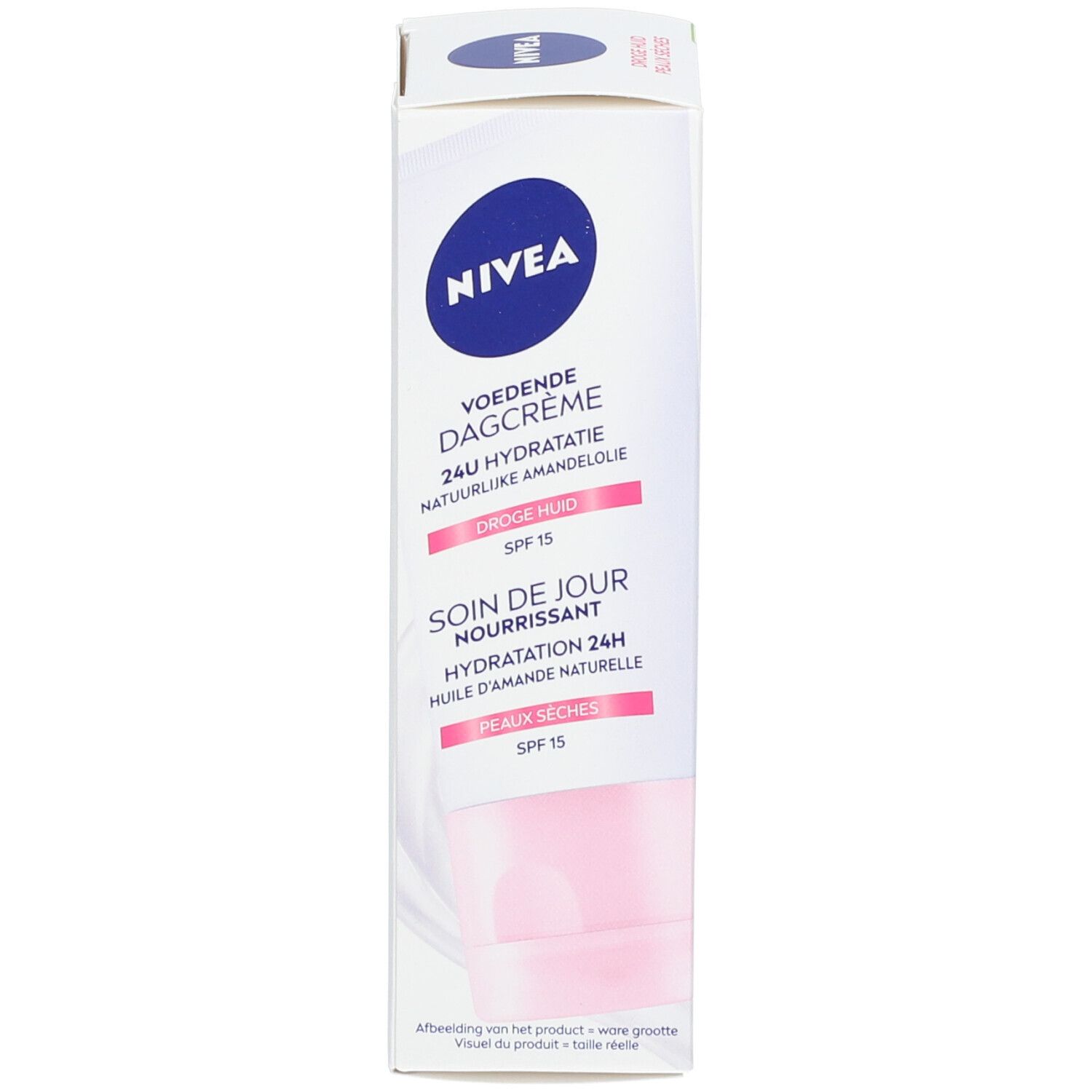 NIVEA Essentials Tagespflege SPF15 Box und Tube, vegan.