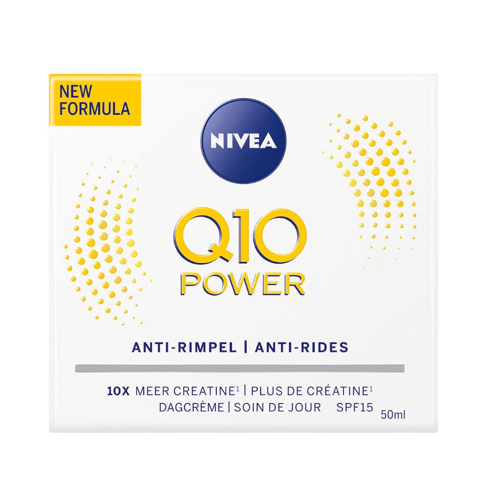 NIVEA Q10 Plus Anti-Falten Tagescreme SPF15