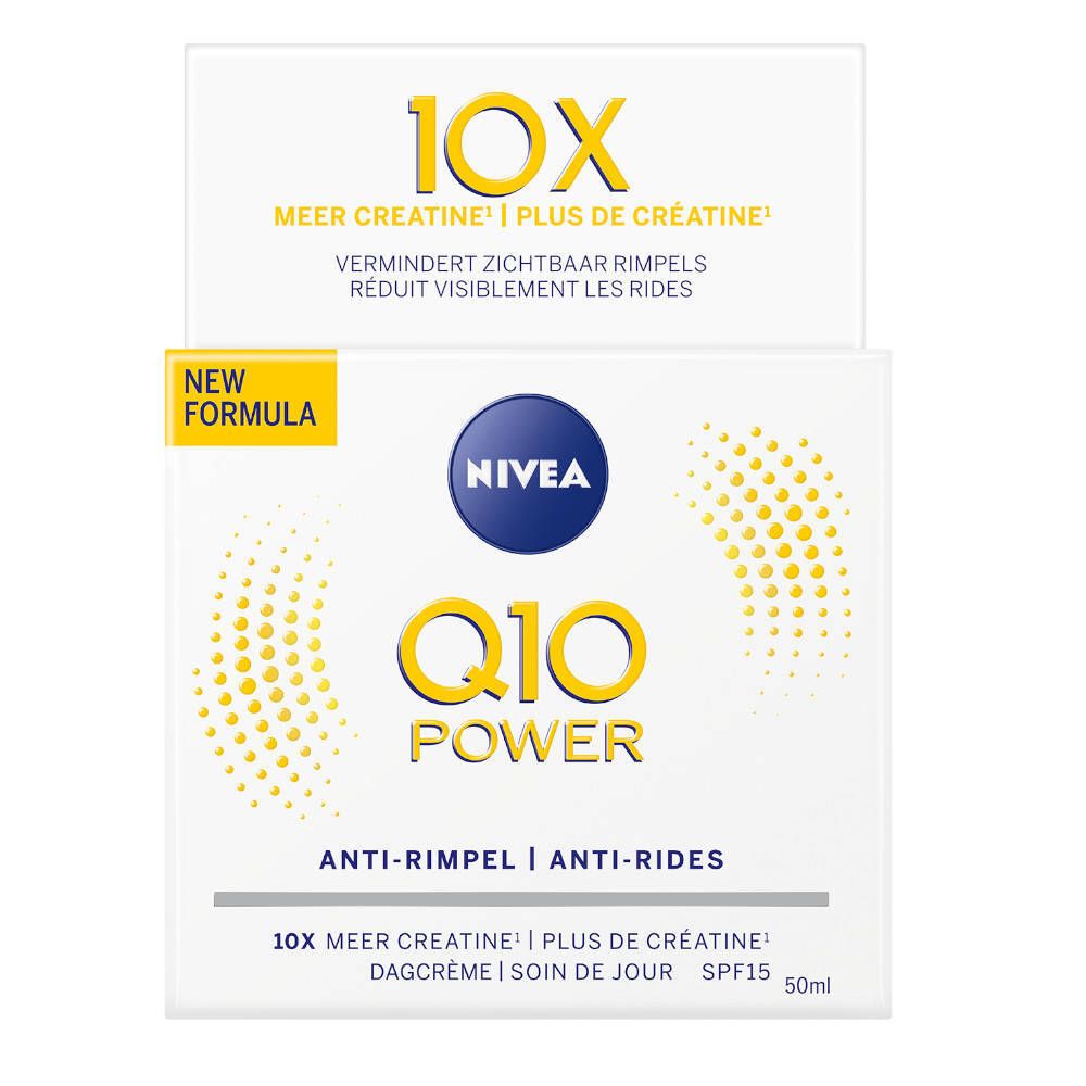 NIVEA Q10 Plus Anti-Falten Tagescreme SPF15