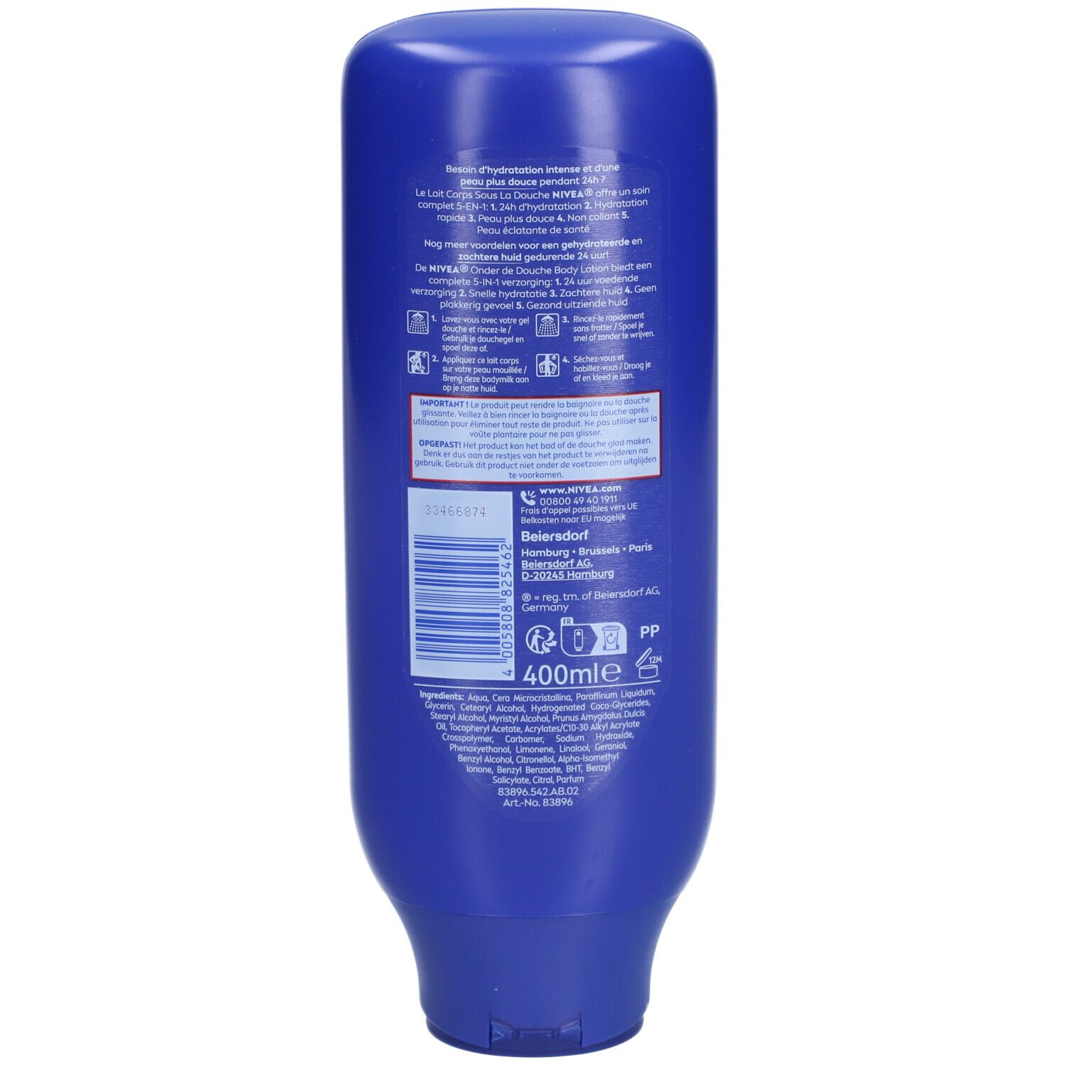 NIVEA Nourishing Body Lotion für trockene Haut