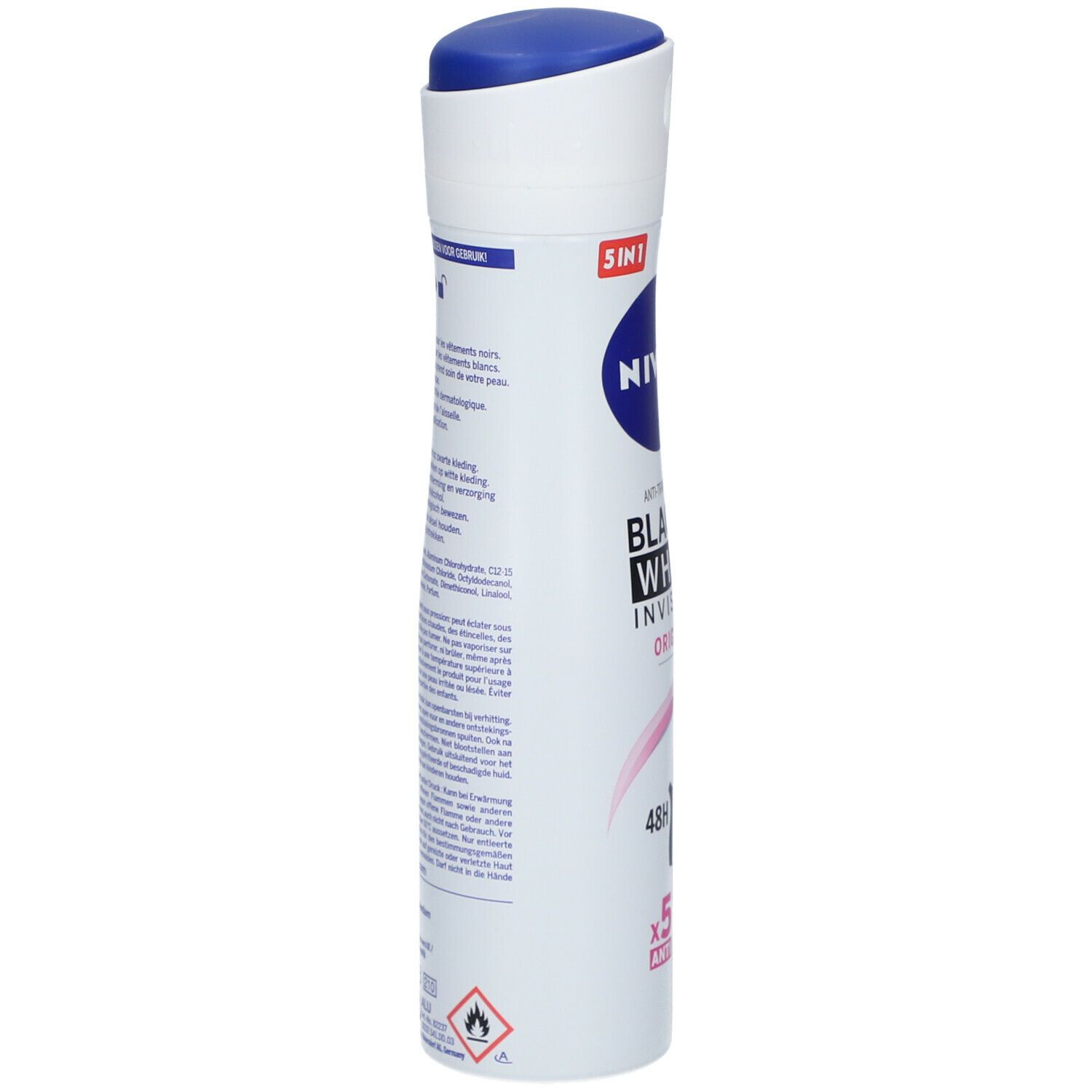 NIVEA® Deodorant Black & White Invisible