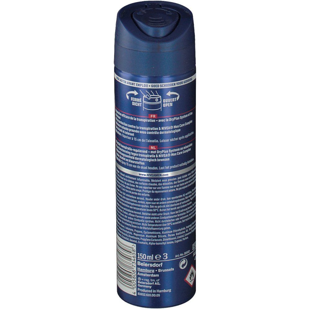 NIVEA MEN Déodorant Dry Impact Plus Spray