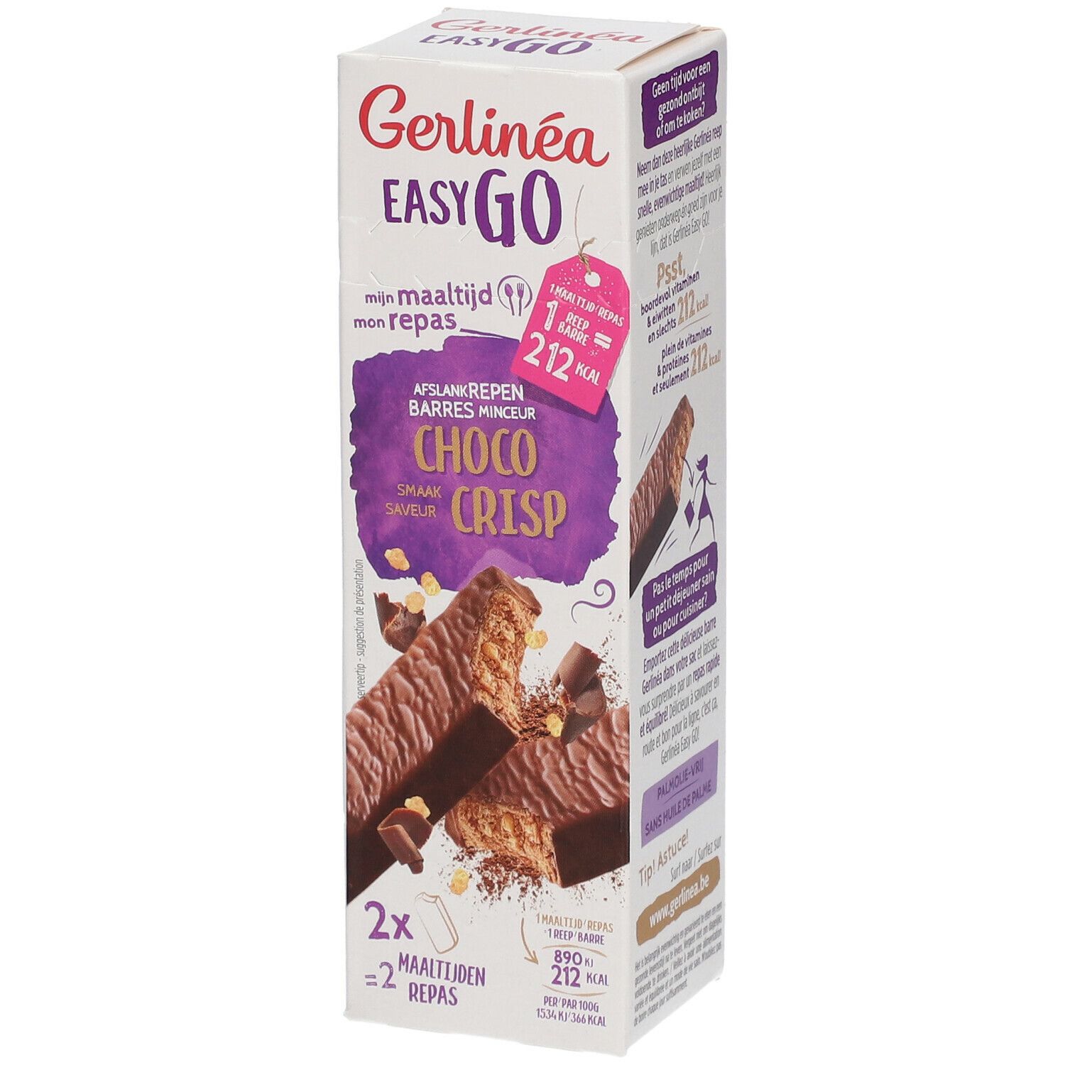 Gerlinéa Easy Go Schoko-Knusperriegel