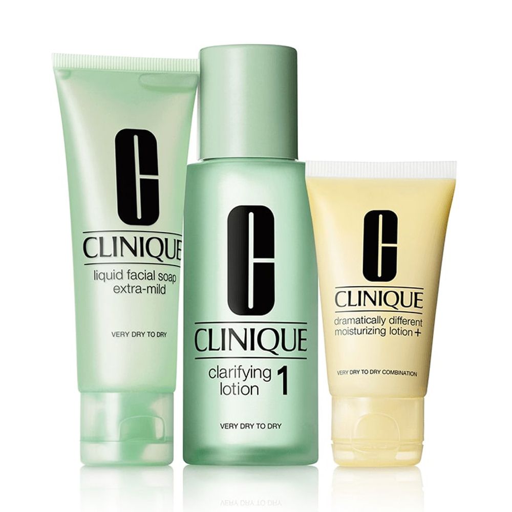 CLINIQUE Einführungsbox in 3 Schritten Hauttyp 1
