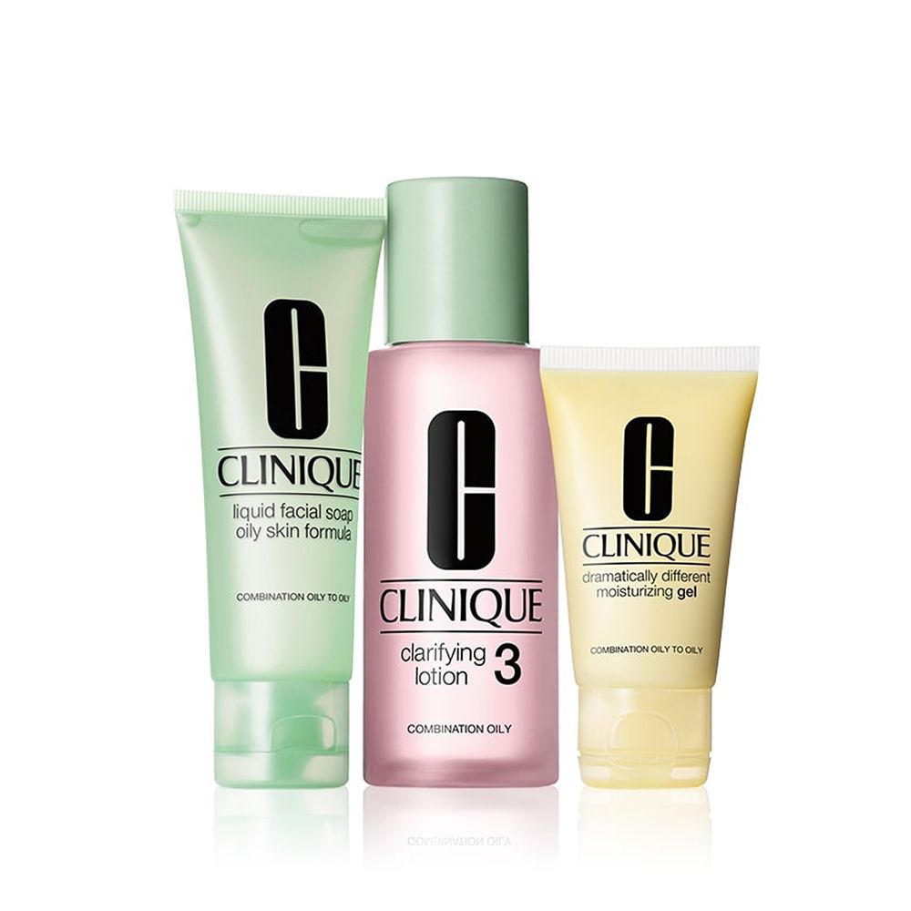 Clinique Kit Découverte Basic 3 Temps - Peaux Mixtes à Grasses