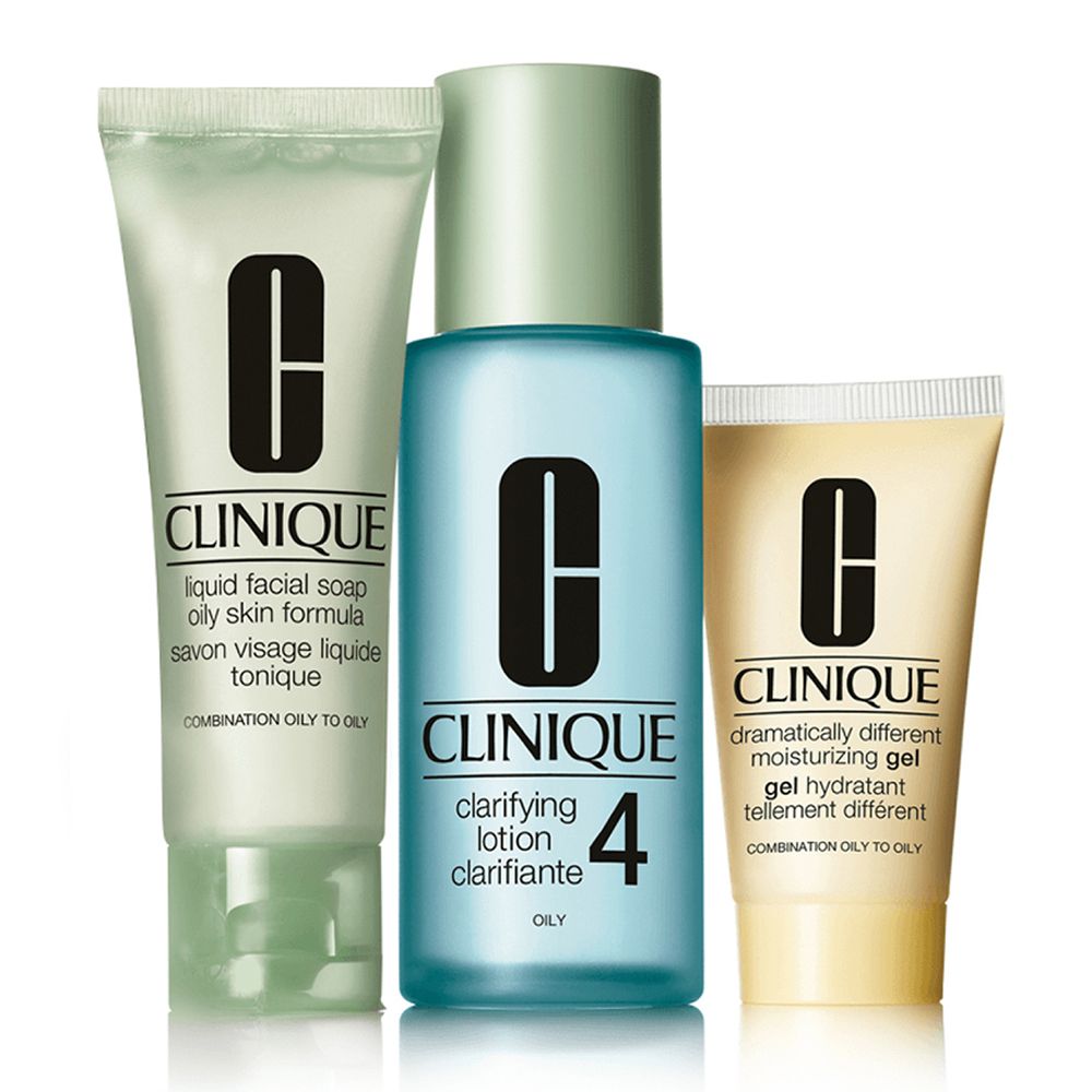 Clinique Kit d'initiation Basic 3 Temps - Peaux Grasses