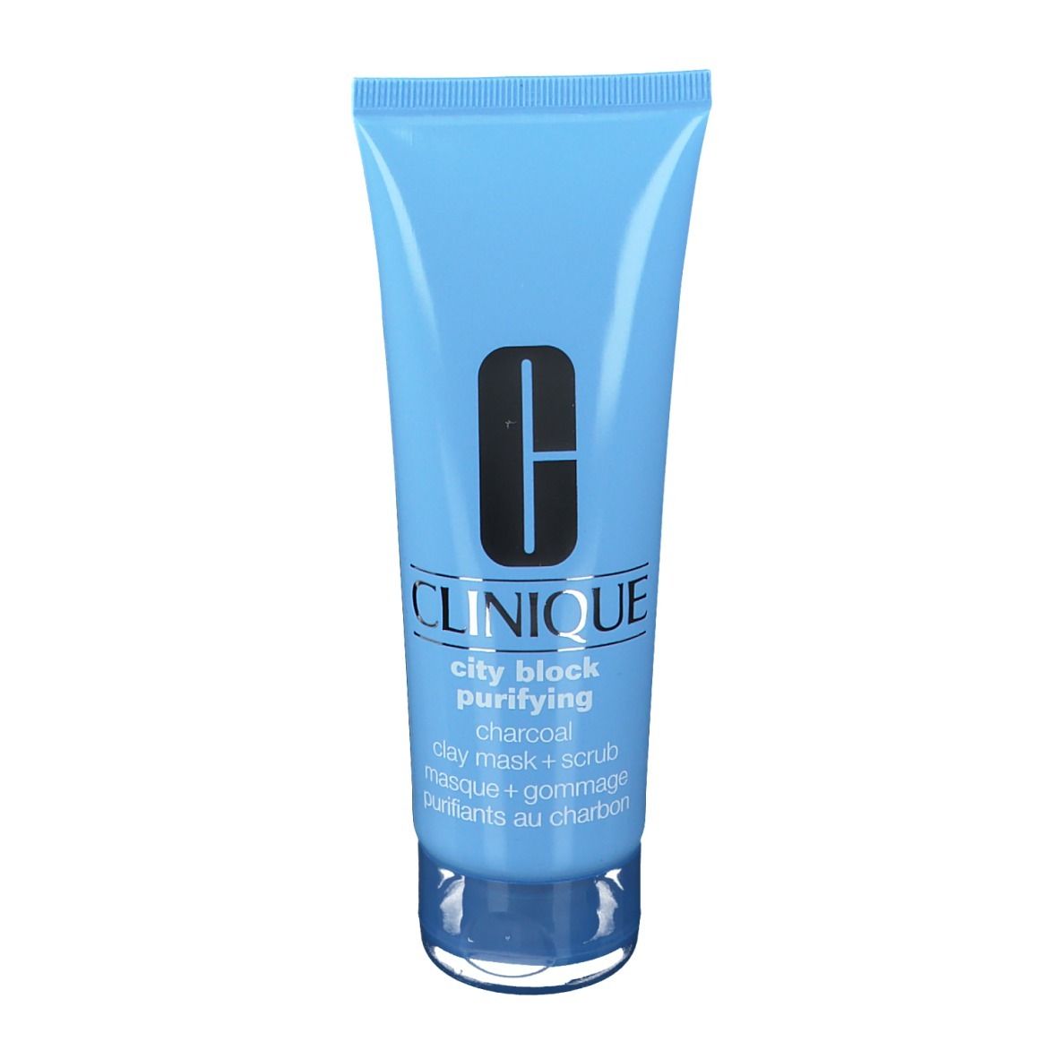 CLINIQUE City Block Purifying Charcoal Clay Mask + Scrub