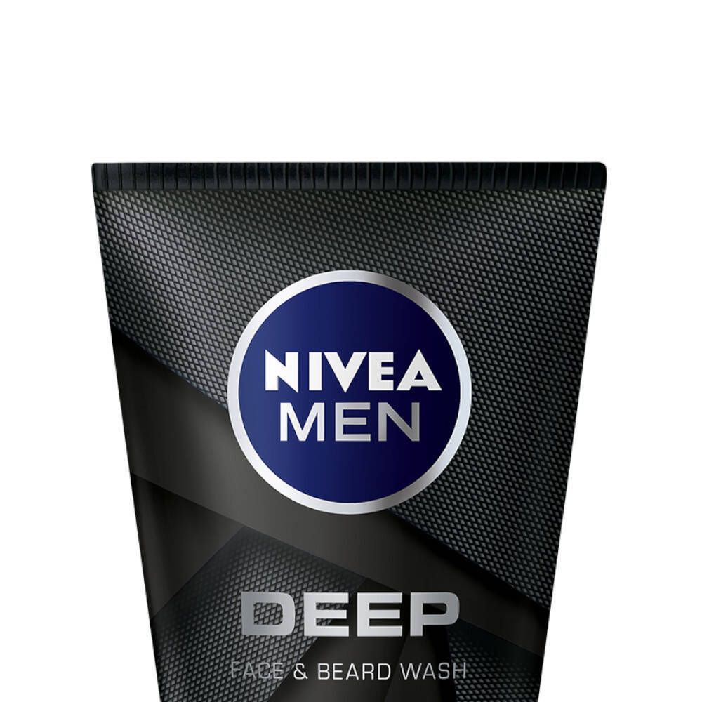 Nivea Men Gel nettoyant visage & barbe DEEP