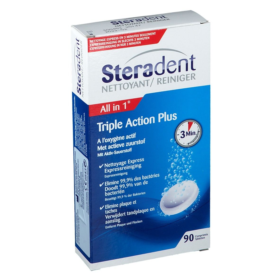 Steradent All in 1 Prothesen Reinigungstabletten