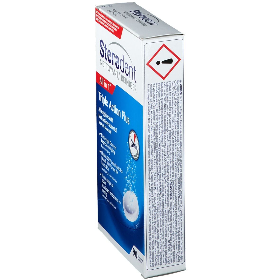 Steradent All in 1 Prothesen Reinigungstabletten