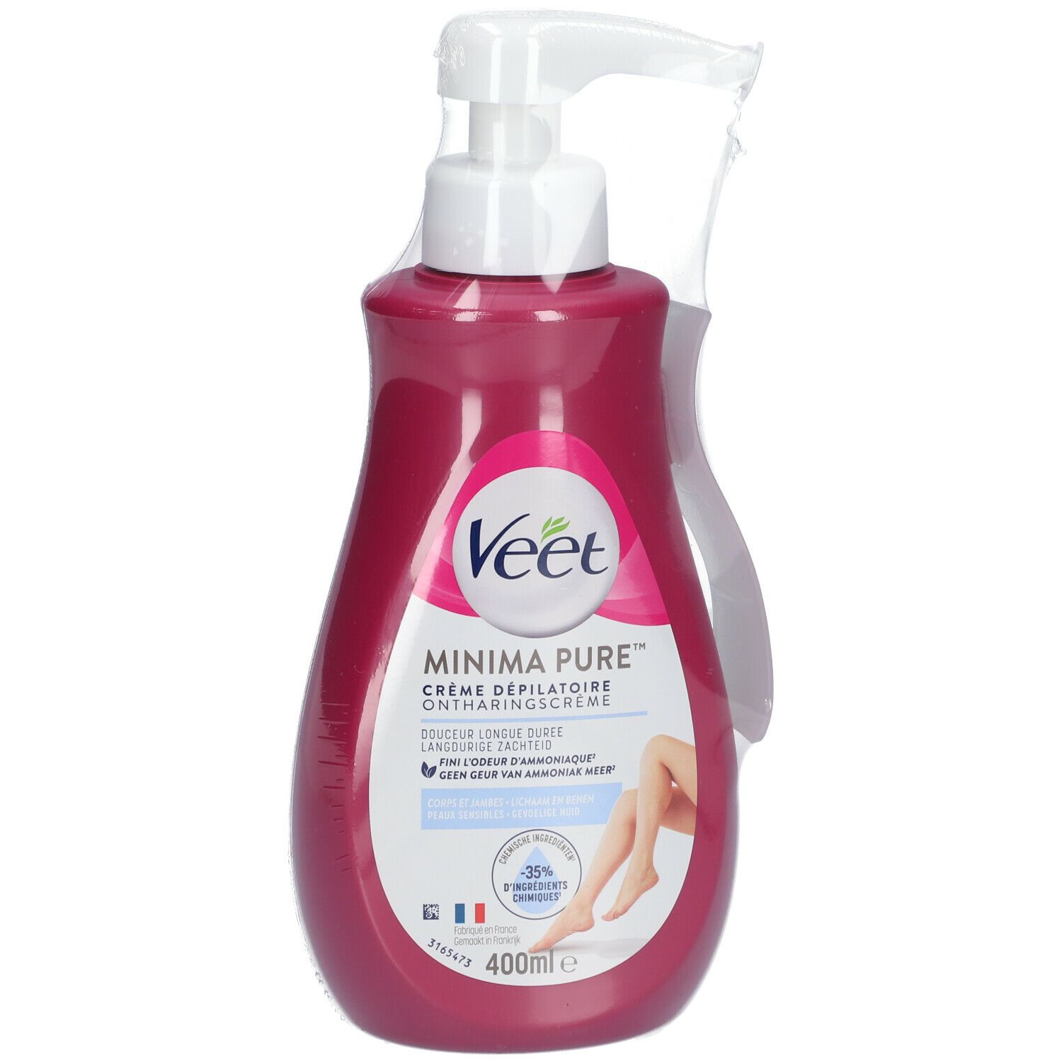 Veet Crème dépilatoire pour peau sensible