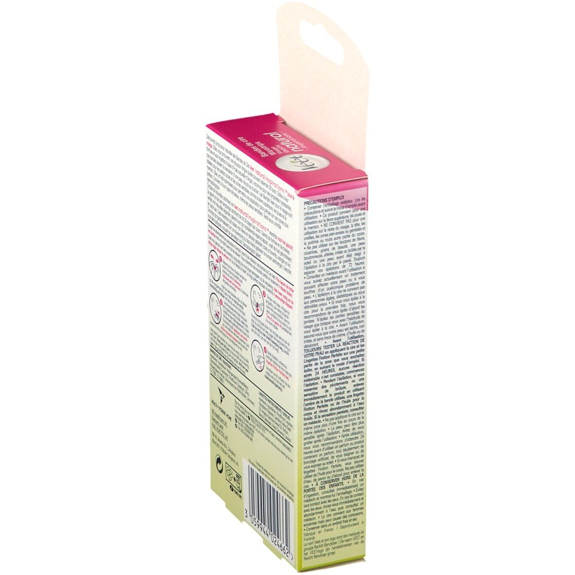 Veet Kaltwachsstreifen für das Gesicht für alle Hauttypen