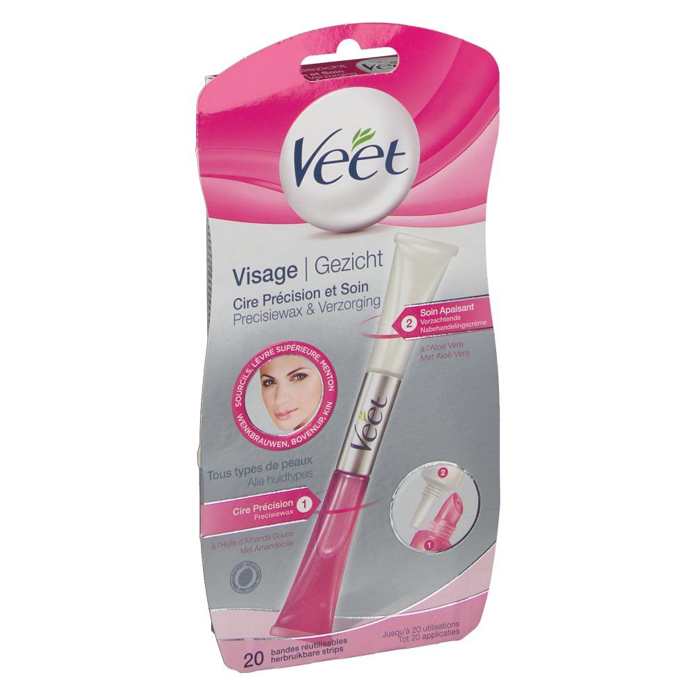 Veet Präzesionswax und Pflege für das Gesicht