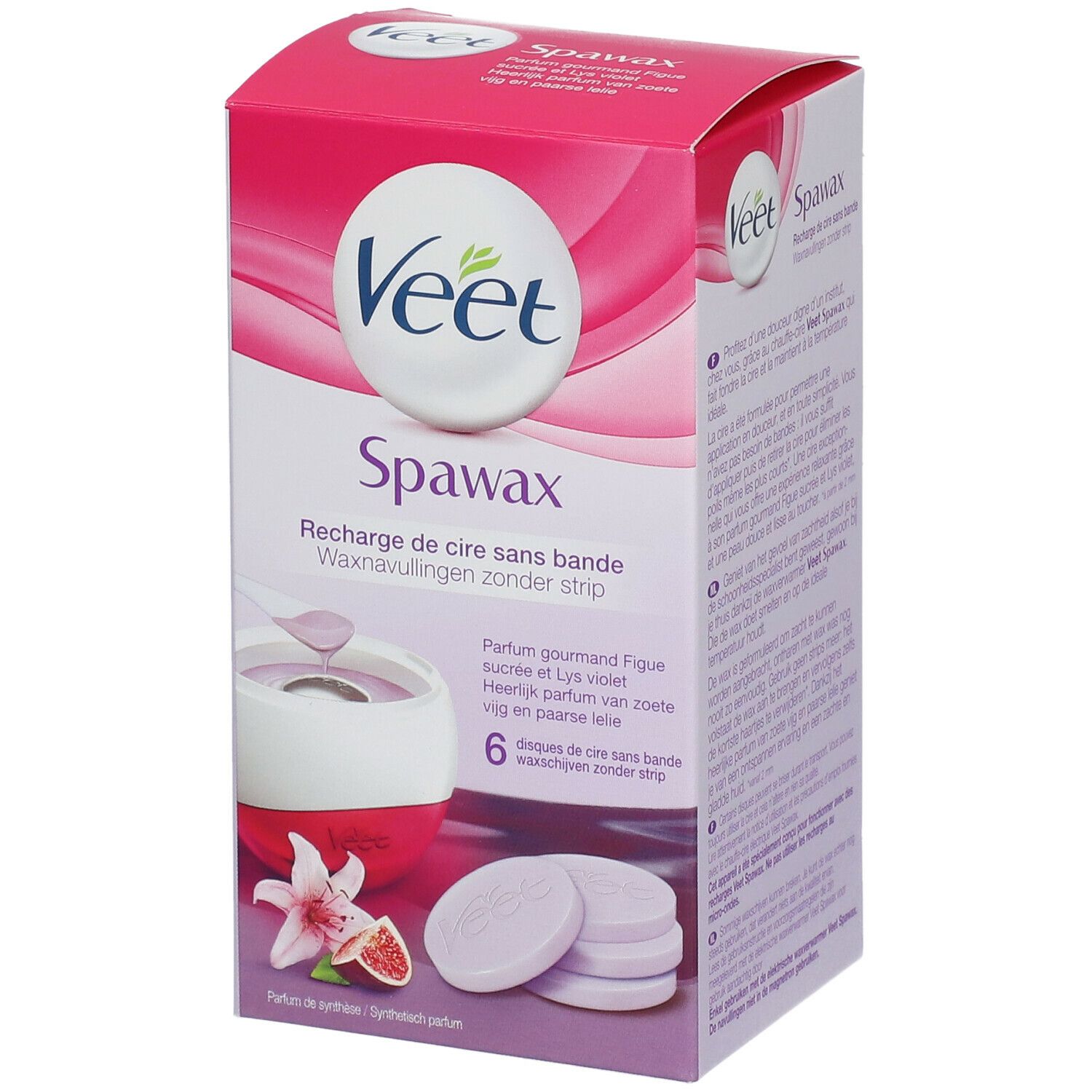 Veet Recharge Veet Spawax Parfum Figue sucrée & Lys violet