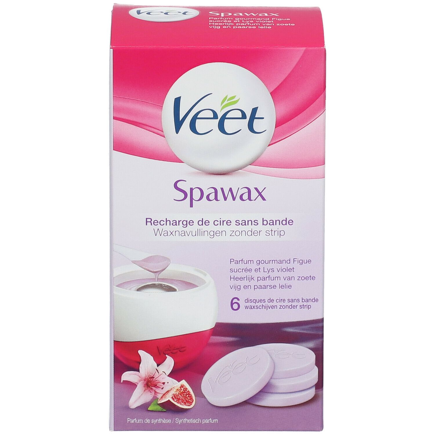 Veet Recharge Veet Spawax Parfum Figue sucrée & Lys violet