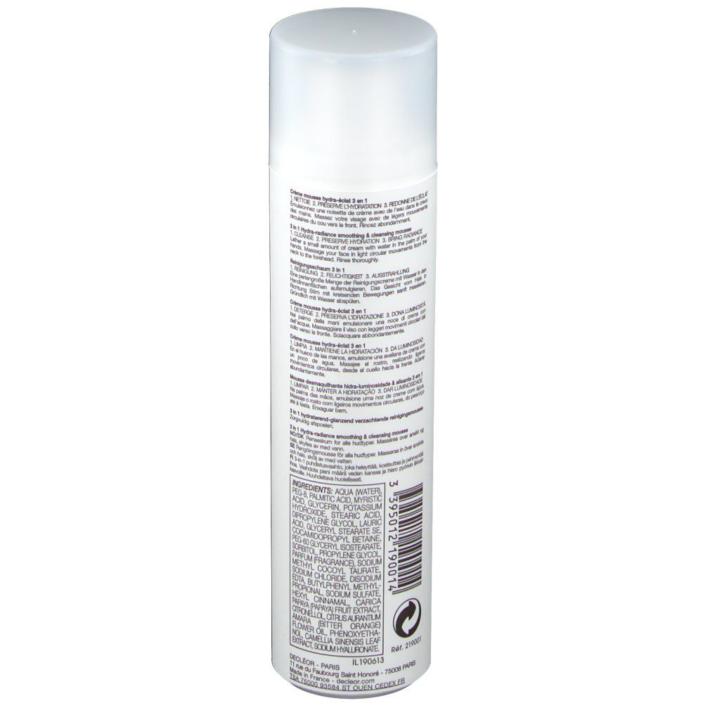 DECLÉOR Aroma Cleanse 3 in 1 Hydra-Glanz Reinigungsschaum