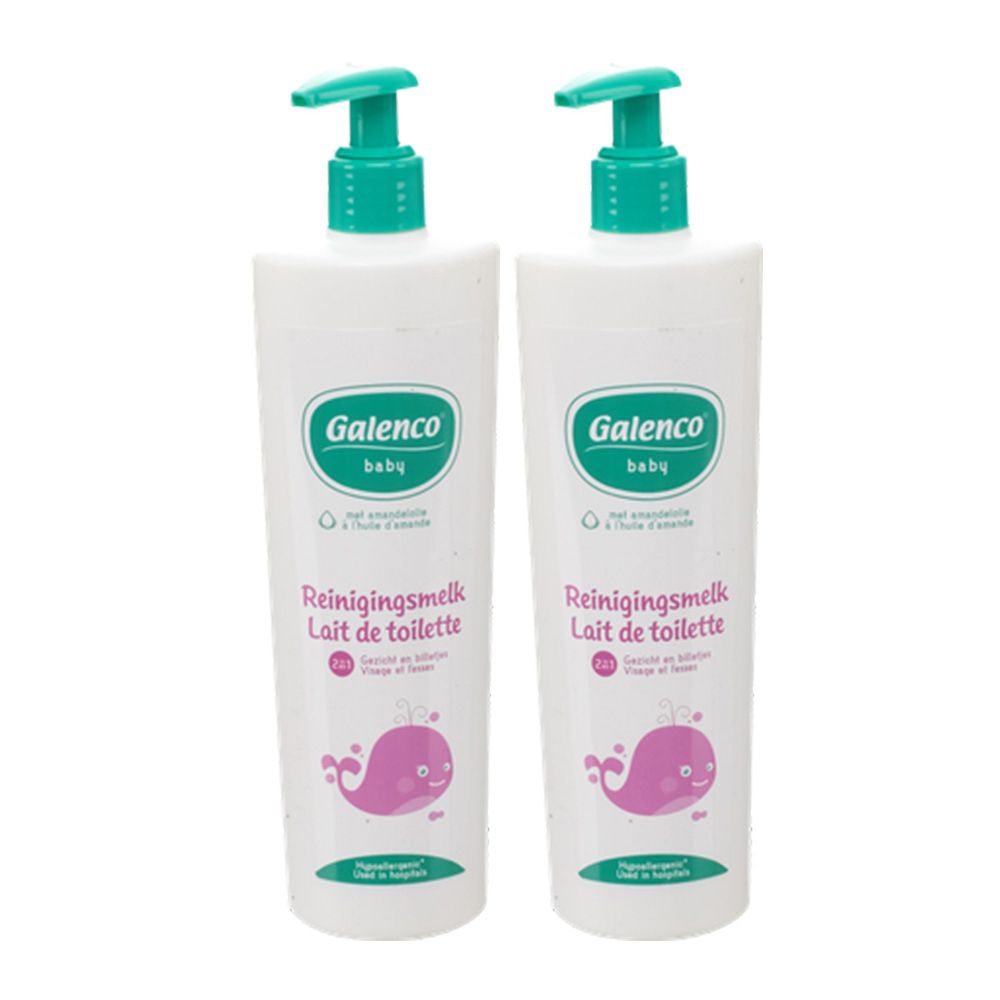 Galenco Baby Wash Lotion 2 en 1 + Galenco Baby Soft Cleaning Wipes GRATUIT