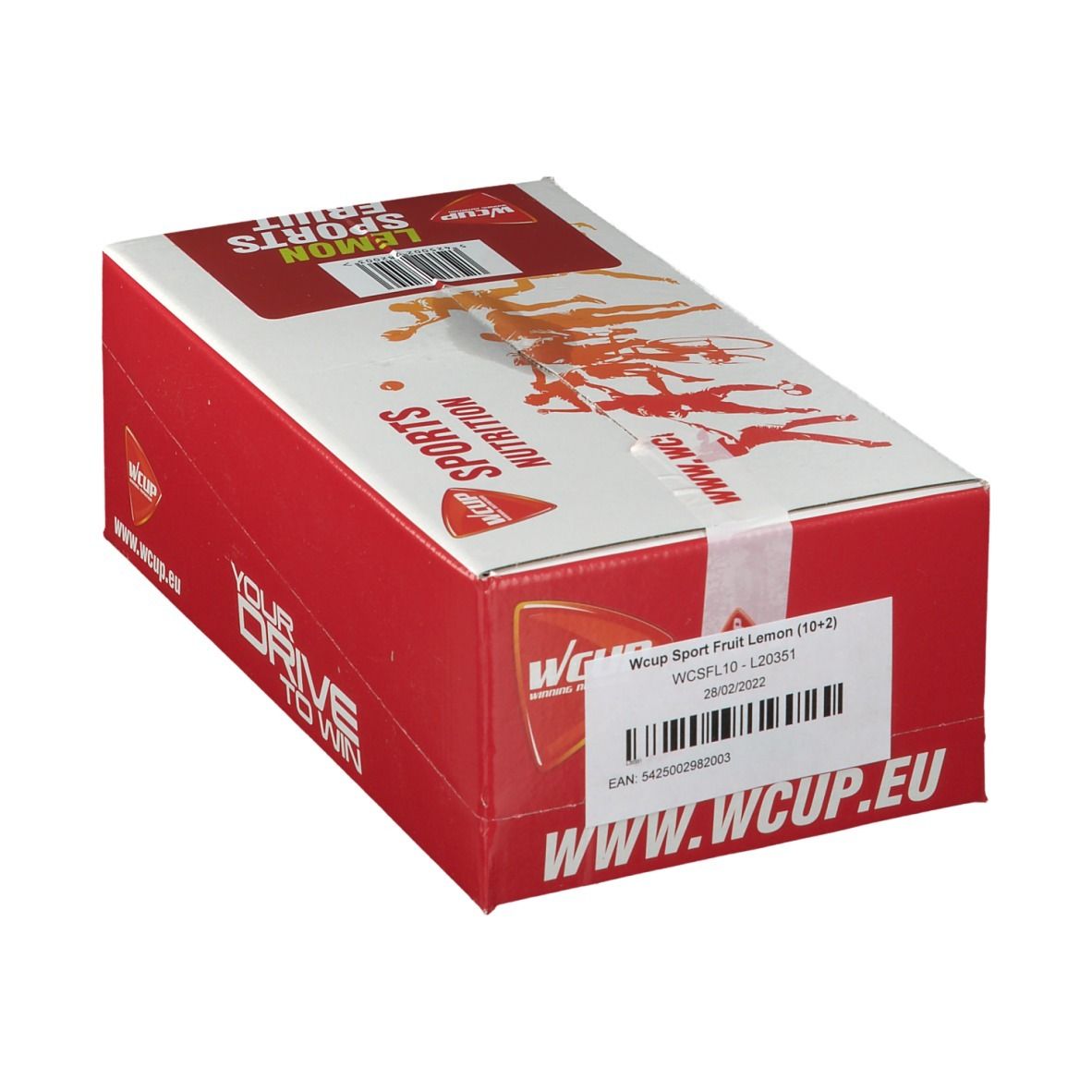 Wcup Sport Fruit Lemon 12 x 25 g