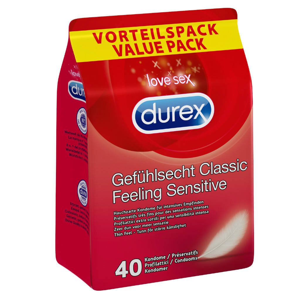 Durex Feeling Sensitive Préservatifs