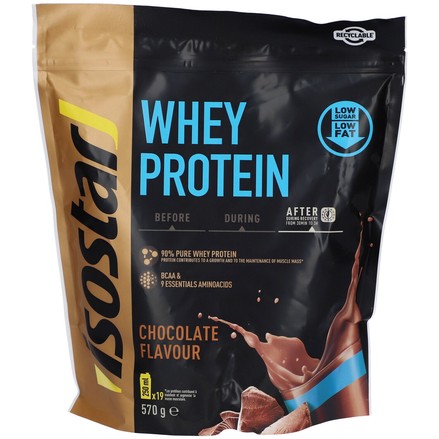 isostar WHEY PROTEIN CHOCOLAT