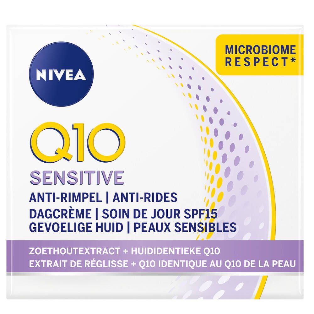 Nivea Q10 Power Anti-Rides Soin de Jour SPF15 Peaux Sensibles