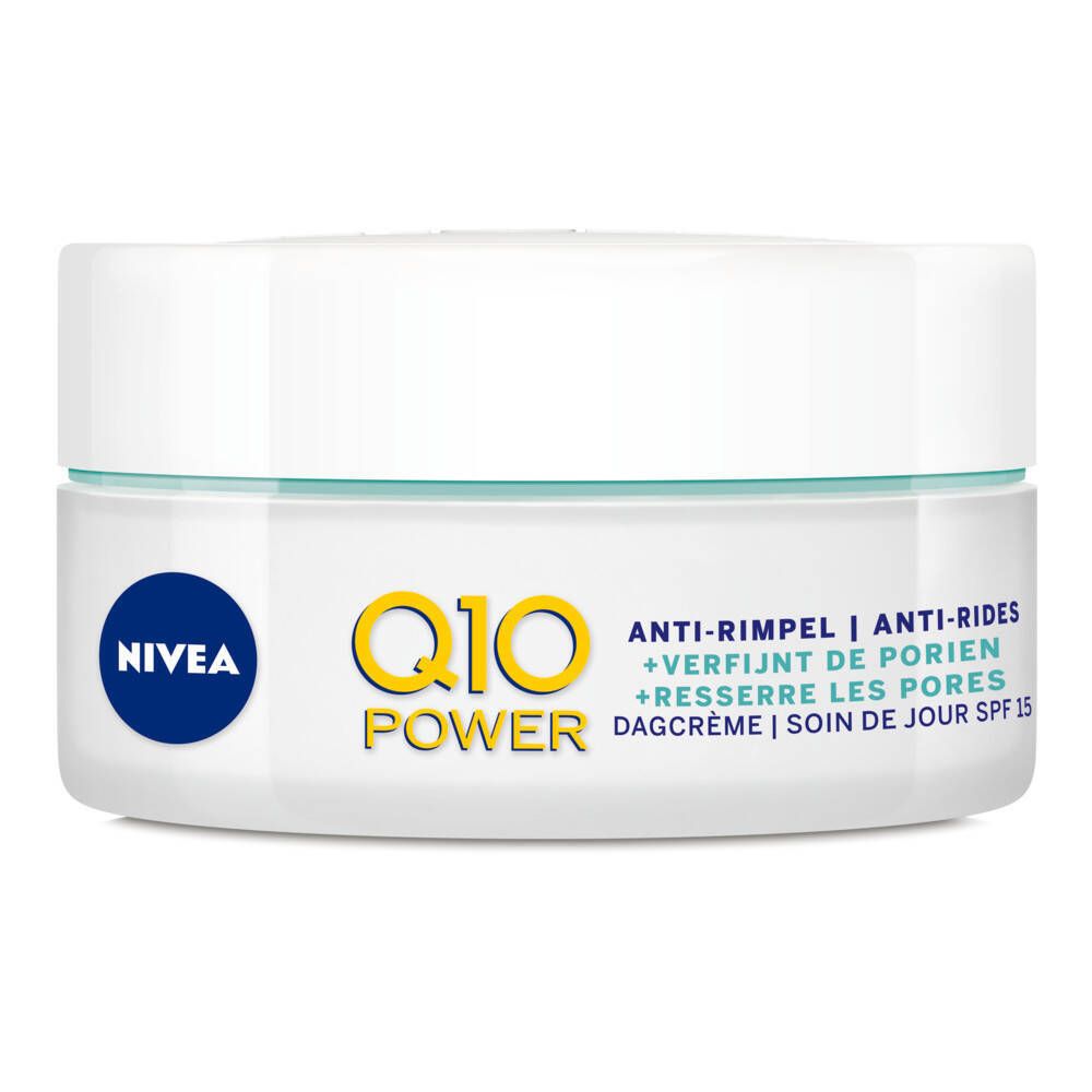 NIVEA Q10 Power Anti-Falten + Strafft die Poren Tagespflege SPF15