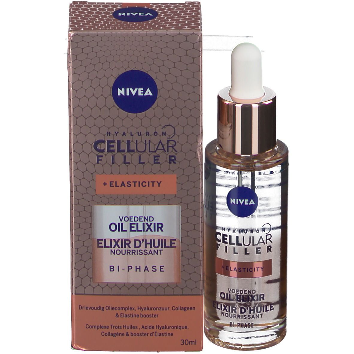 NIVEA Hyaluron Cellular Filler + Elastizitäts-Elixier Öl
