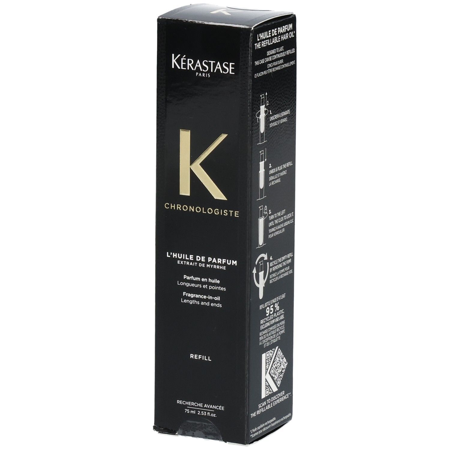 Kérastase Chronologiste L'Huile de Parfum Nachfüllpackung, 75ml.