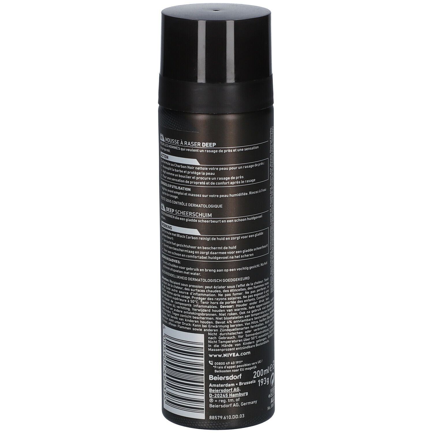 NIVEA MEN Deep Mousse à Raser