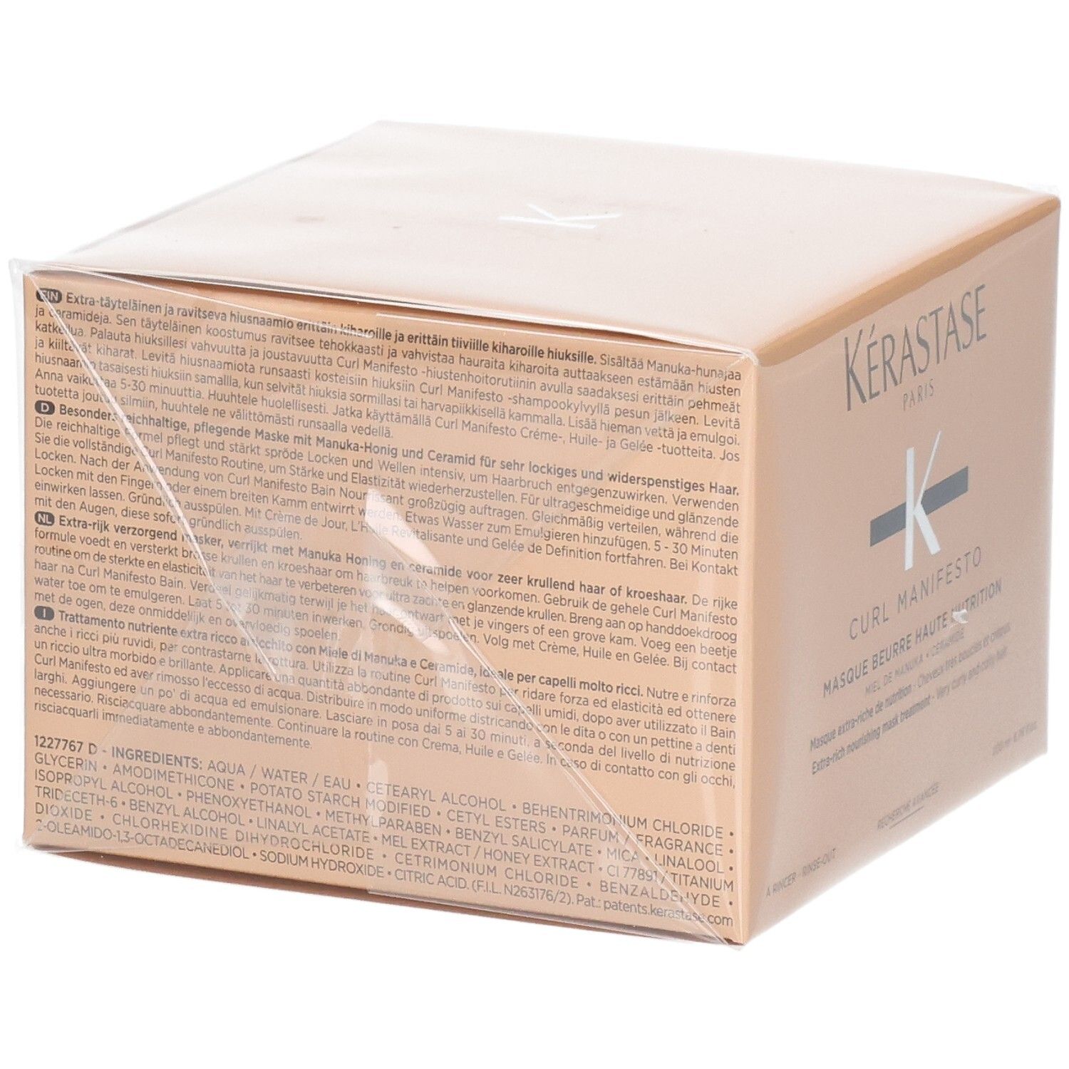 Kérastase Curl Manifesto Masque Beurre Haute Nutrition Haarkur in Umverpackung.