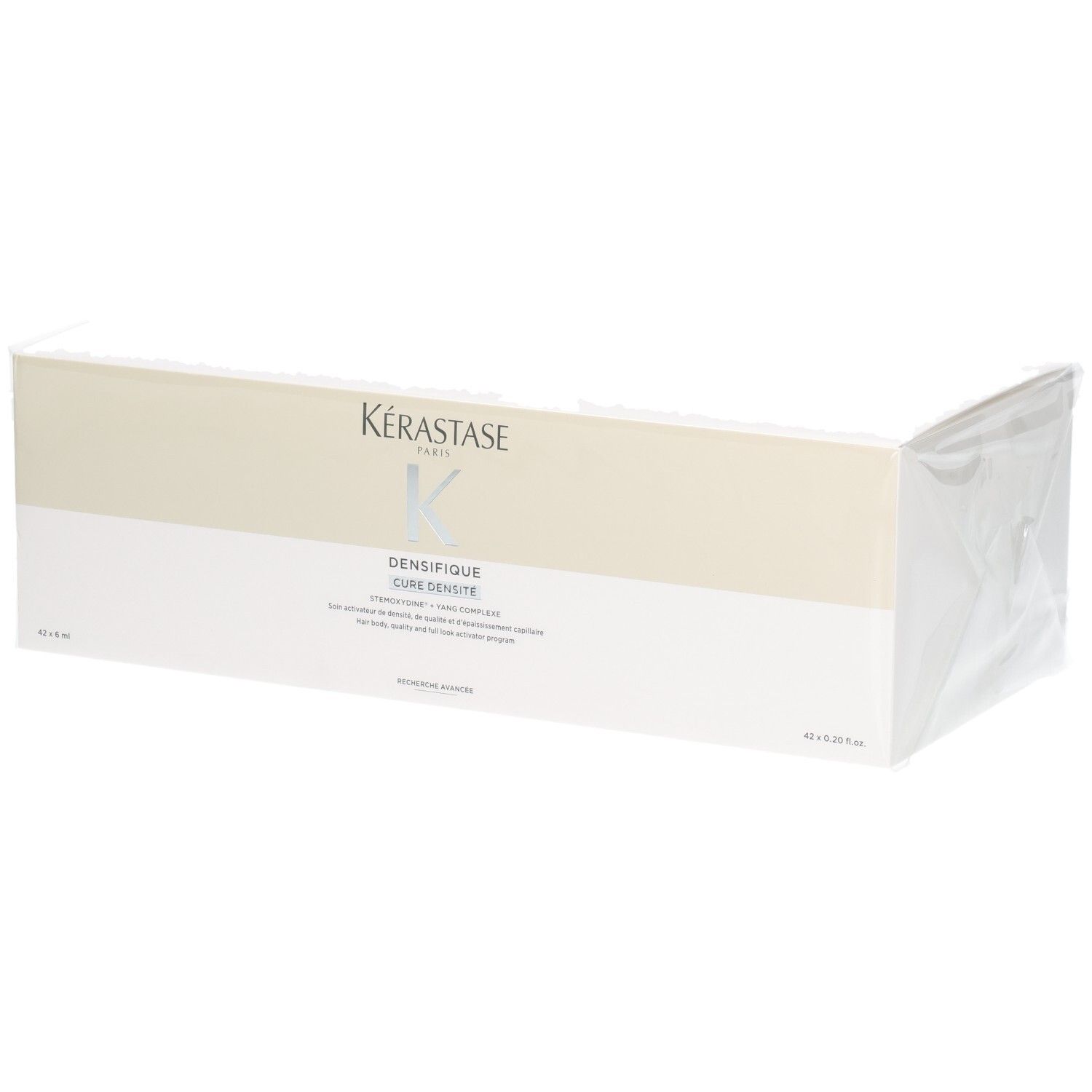 Kérastase Densifique Cure Densité Haarpflege-Set in weißer Verpackung.